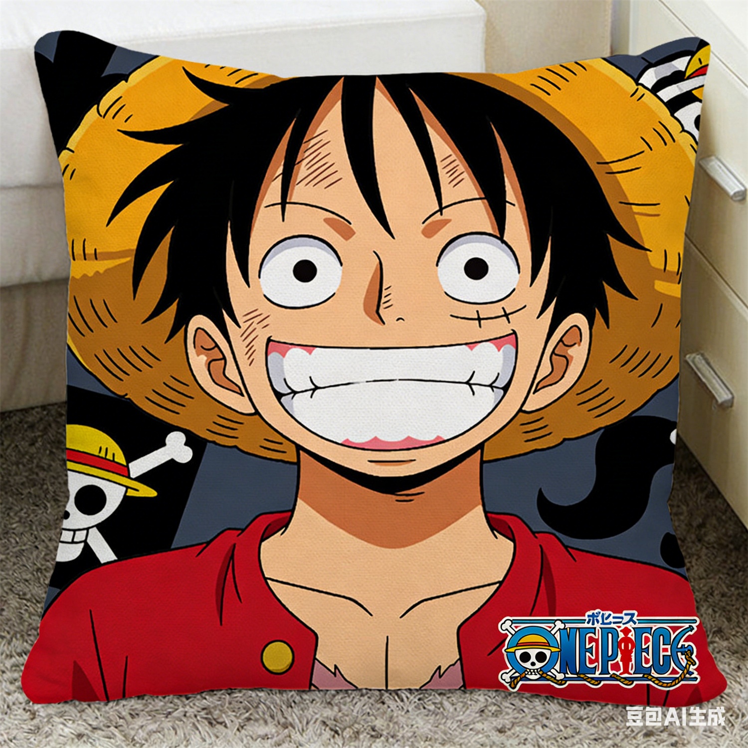 Recliner Sofa Cover - One Piece Monkey D Luffy Pillow