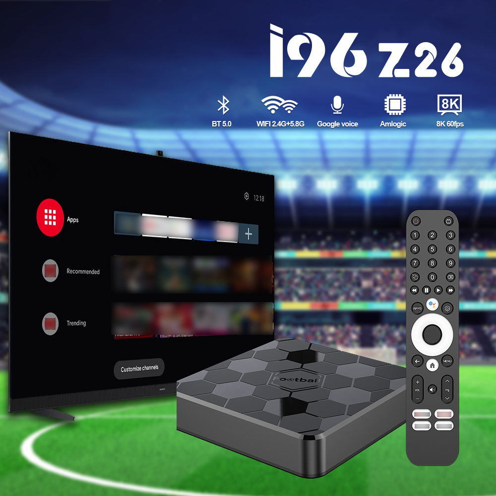 Home Cinema Media Player - Velec Android 16 TV Box4+32GB 8K