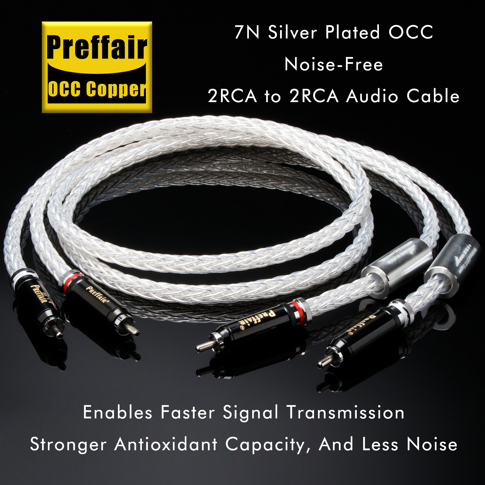 Home Cinema Pc - Hifi Audio RCA Cable 12cores 7N
