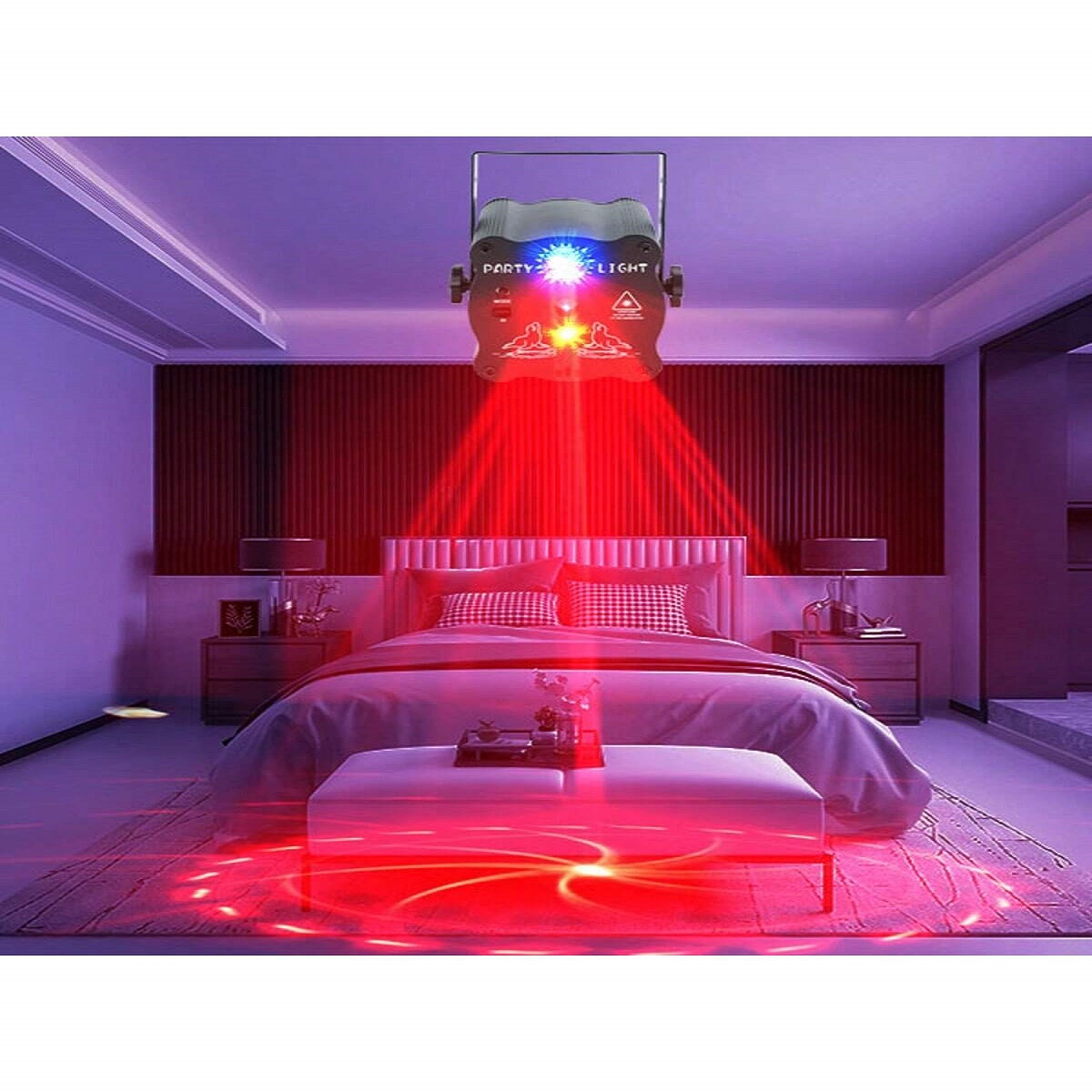 Party light DJ disco ball RGB  - Home Cinema Led Projector 评论和价格