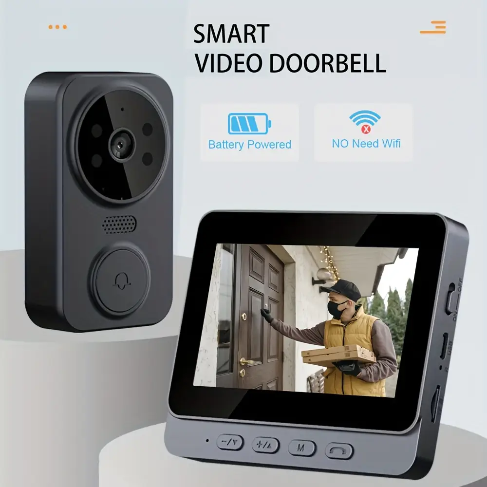 2026 HD Wireless Video Doorbel - Home Cinema Hd 评论和价格