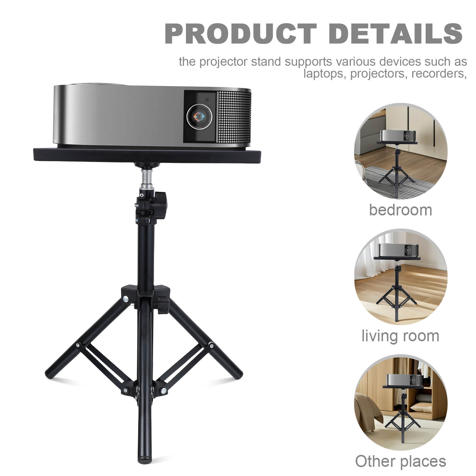 Universal Projector Tripod Tra - Projector Tripod Stand 评论和价格