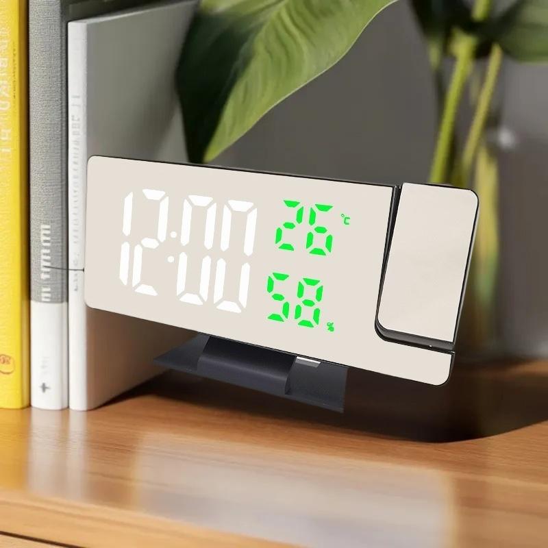 LED Digital Alarm Clock Projec - Home Cinema Led Projector 评论和价格