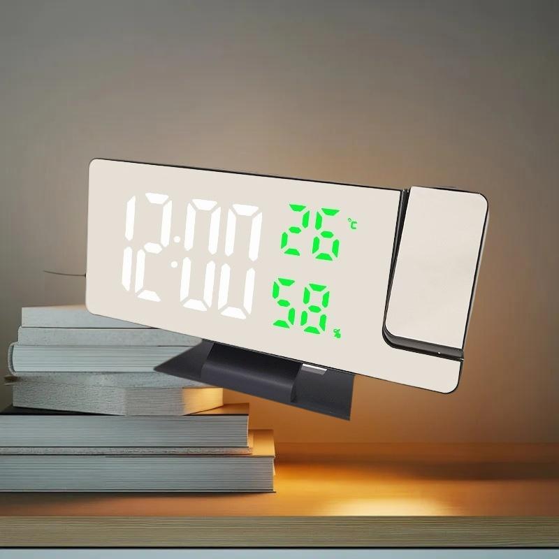 LED Digital Alarm Clock Projec - Home Cinema Led Projector 评论和价格