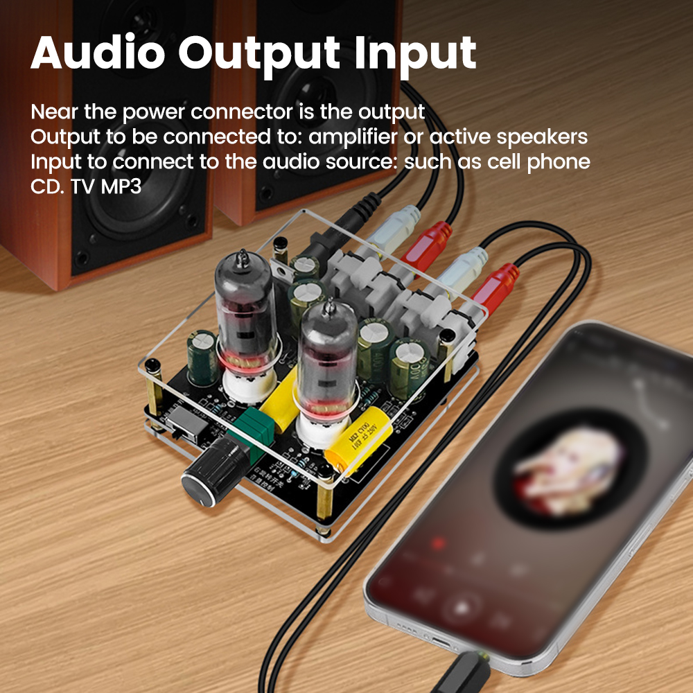 DC12-16V 6K4 Tube Preamplifier - Home Cinema Unit 评论和价格