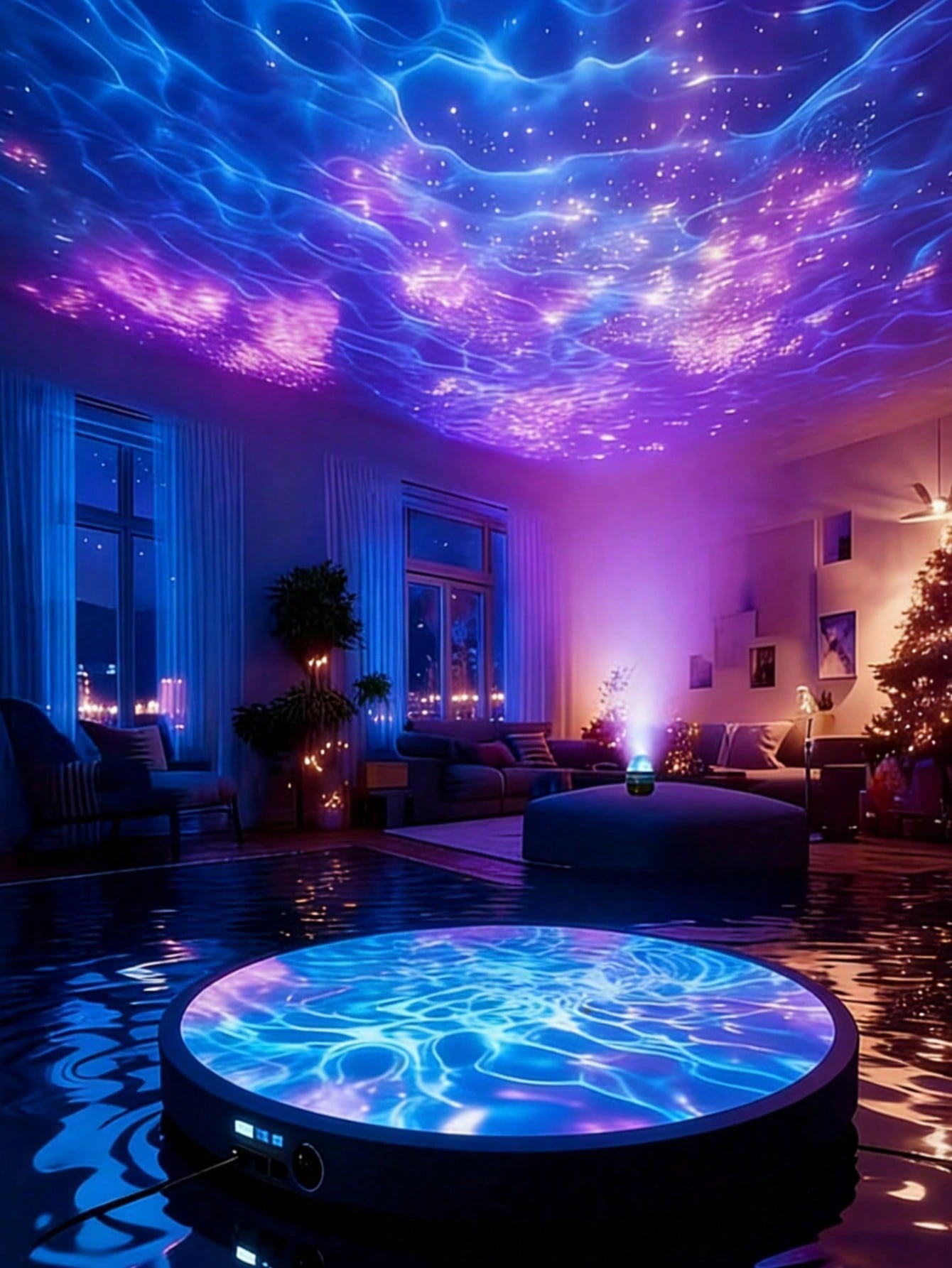 1pc LED Northern Lights Aurora - Home Cinema Galaxy 评论和价格