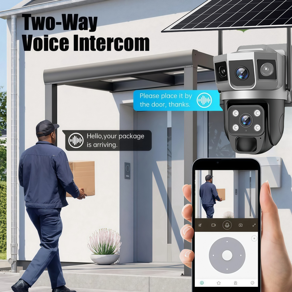 4G Camera Outdoor Solar Survei - Home Cinema Hd 评论和价格