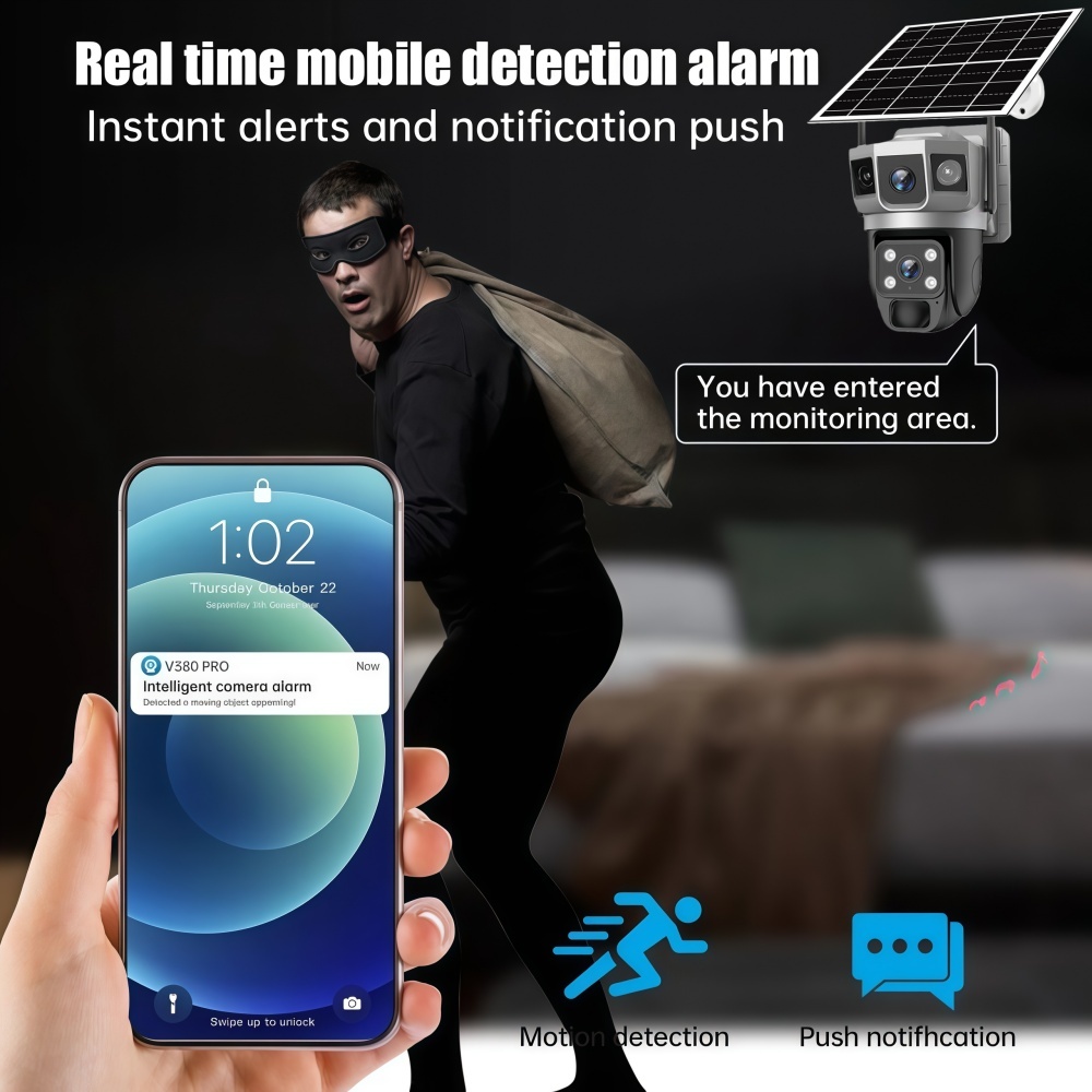 4G Camera Outdoor Solar Survei - Home Cinema Hd 评论和价格
