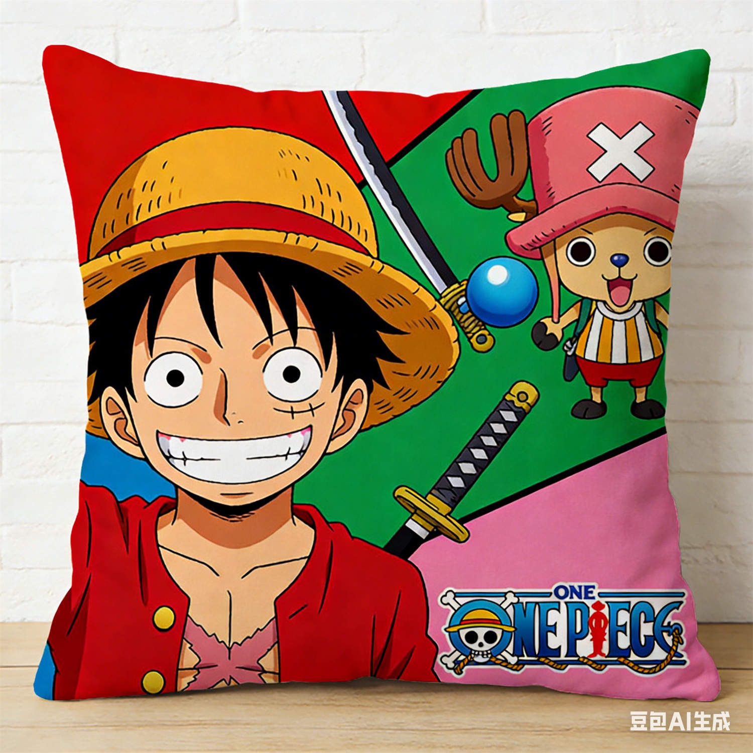 One Piece Monkey D Luffy Pillo - Recliner Sofa Cover 评论和价格