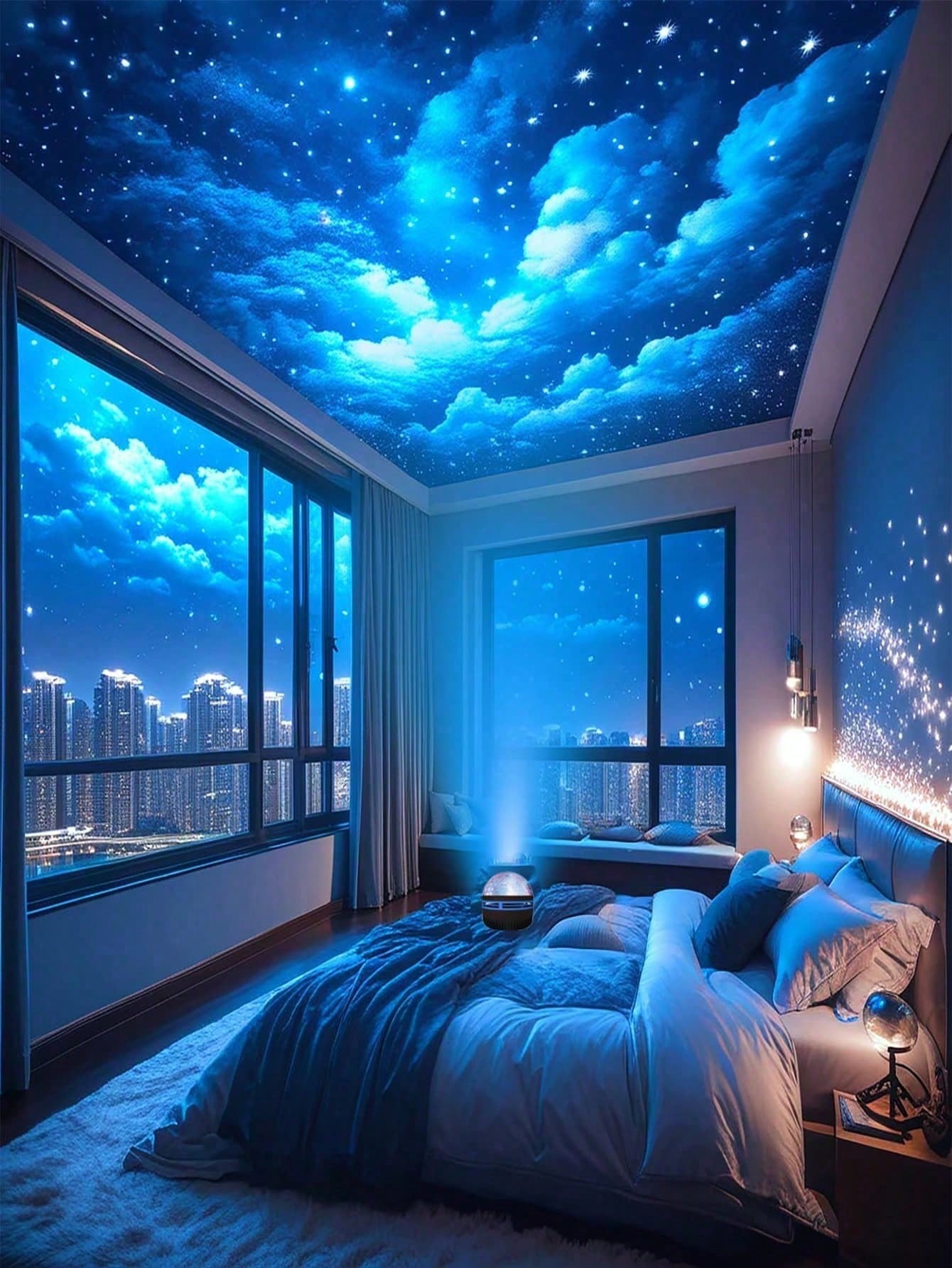 1pc LED Northern Lights Aurora - Home Cinema Galaxy 评论和价格