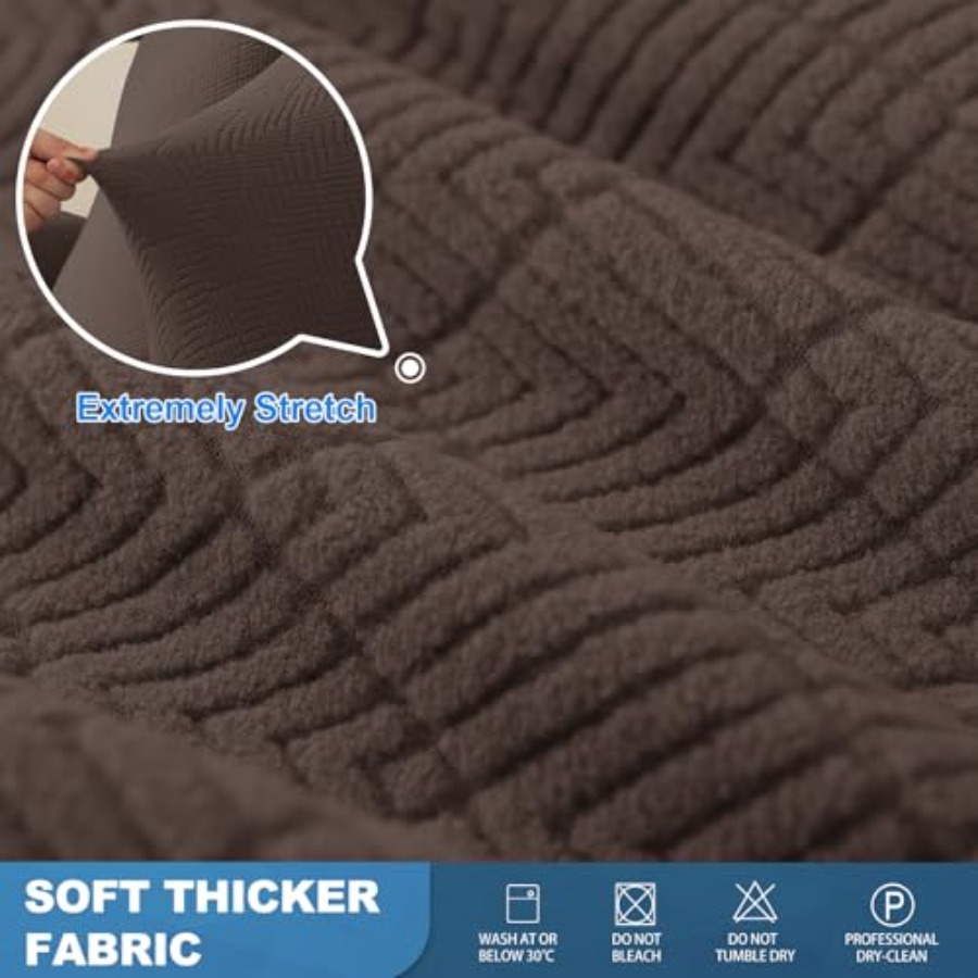 5 Pieces Recliner Sofa Covers  - Recliner Sofa Cover 评论和价格