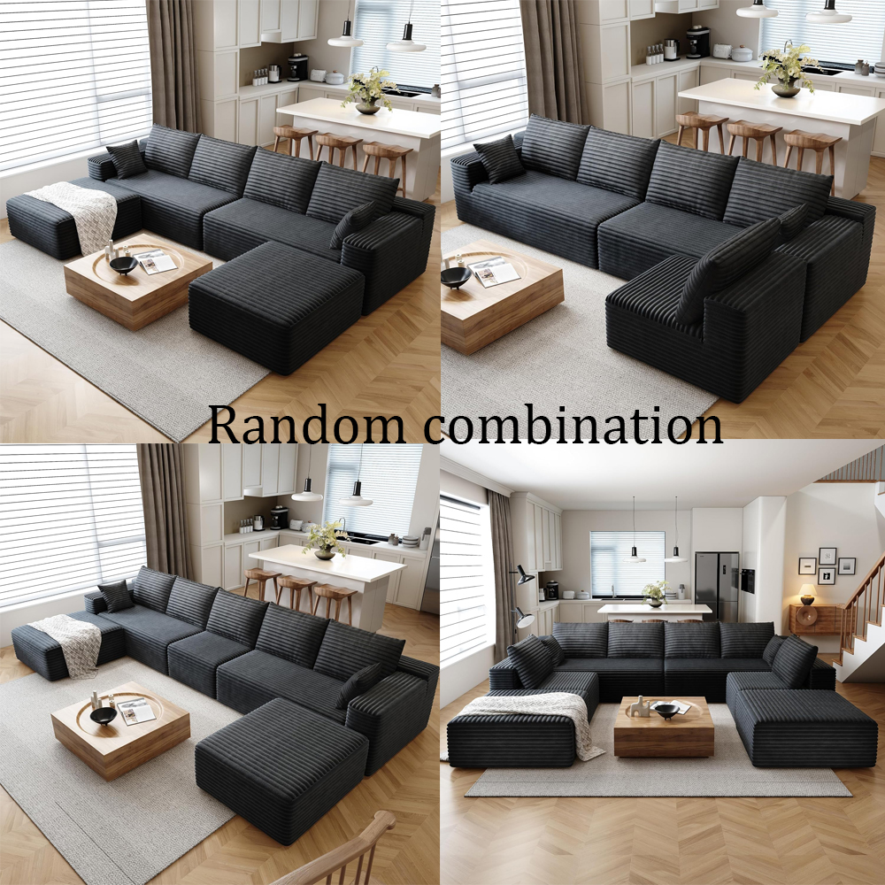 Cloud-style sectional sofa, wi - Recliner Sofa Cover 评论和价格