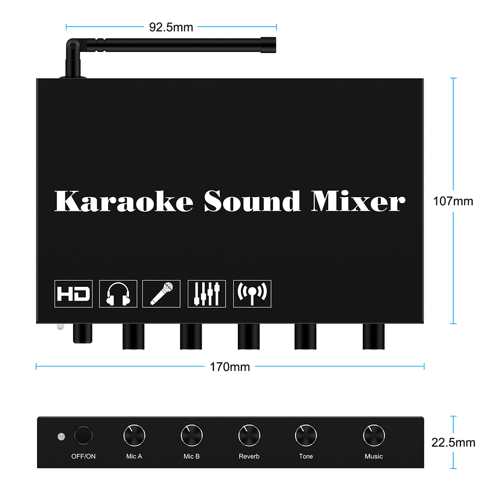 HDMI Karaoke Player Mixer Home - Home Cinema Unit 评论和价格