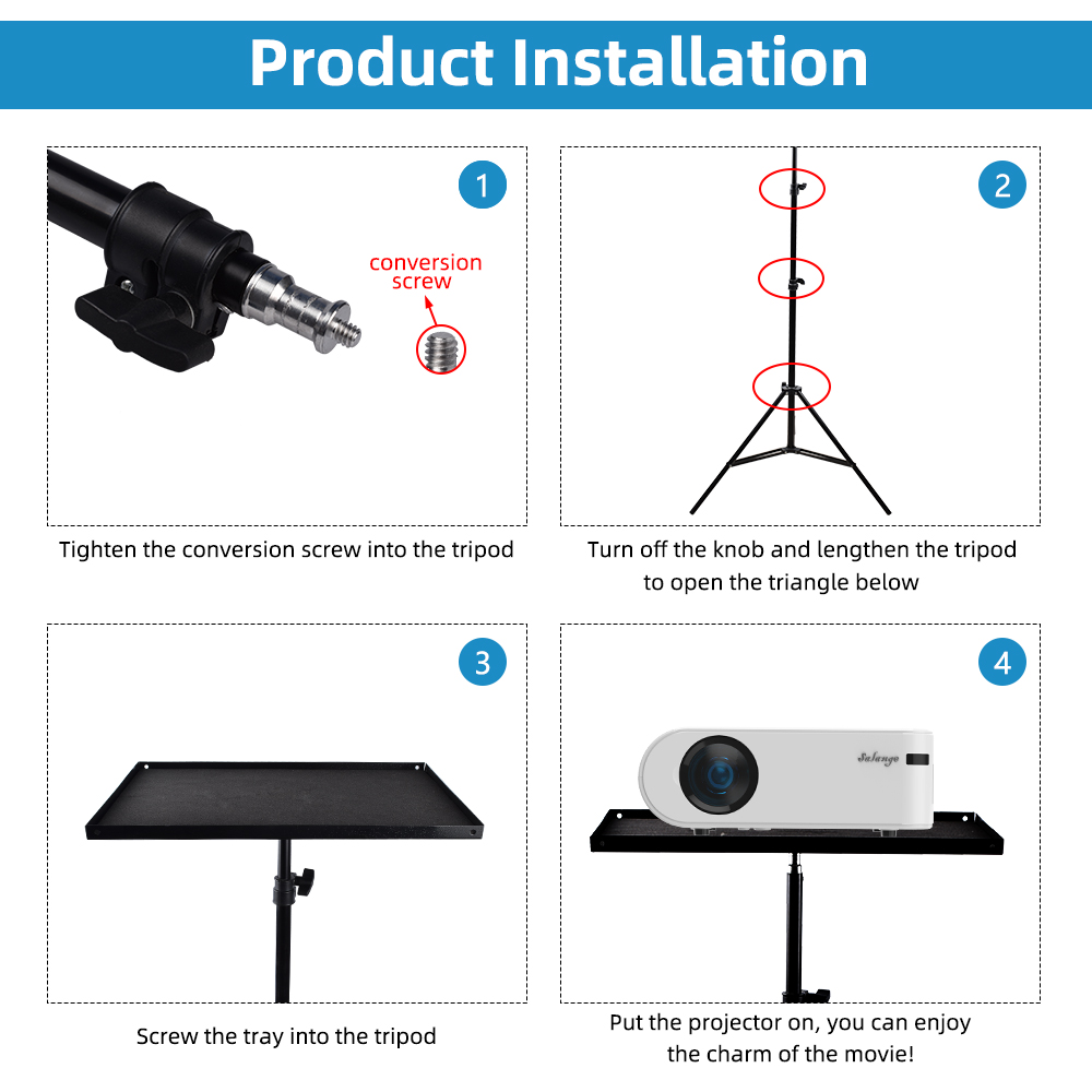 Universal Projector Bracket St - Projector Tripod Stand 评论和价格