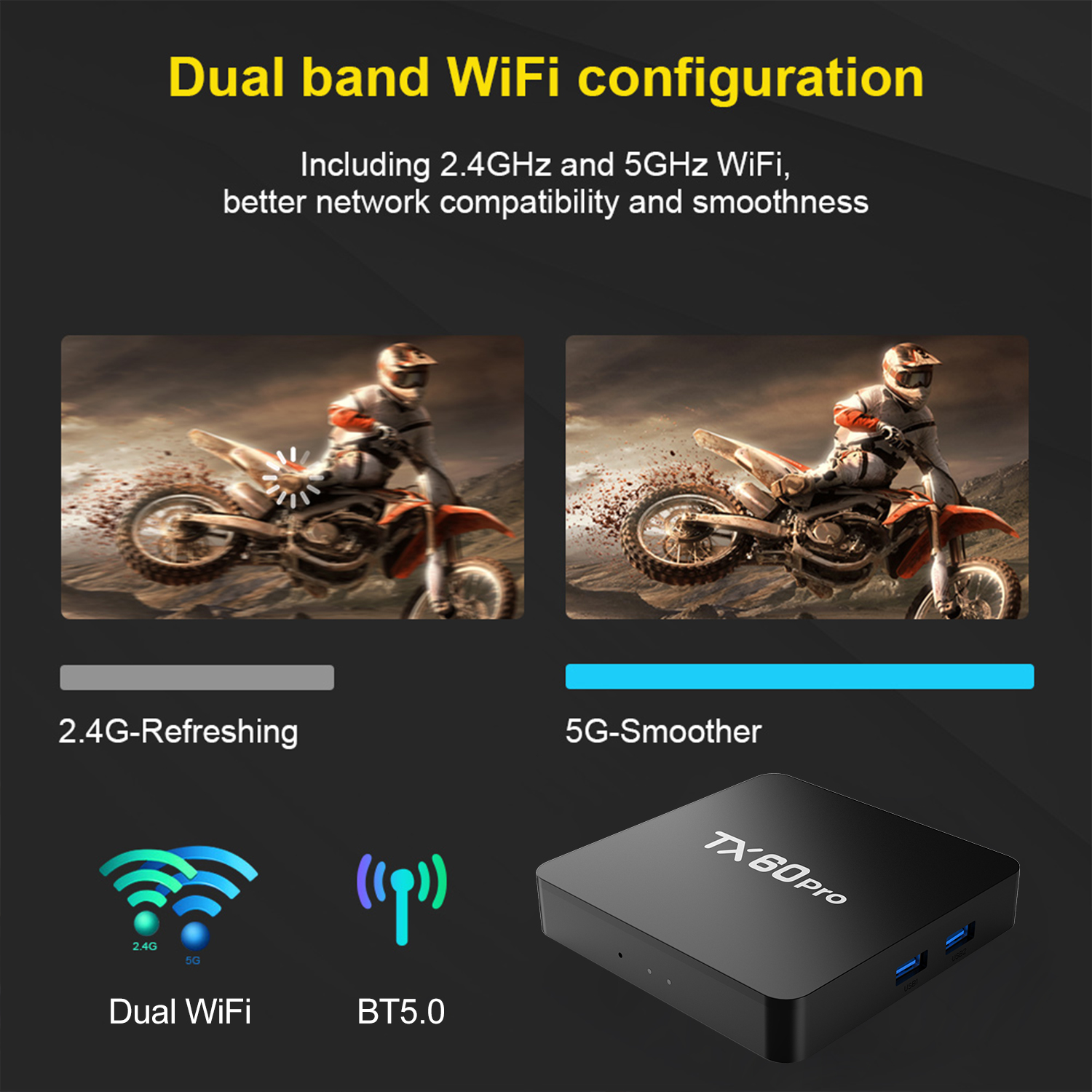 Velec Smart TV Box Android 16  - Home Cinema Media Player 评论和价格