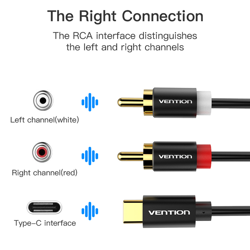 USB C RCA Audio Cable Type-C t - Home Cinema Pc 评论和价格