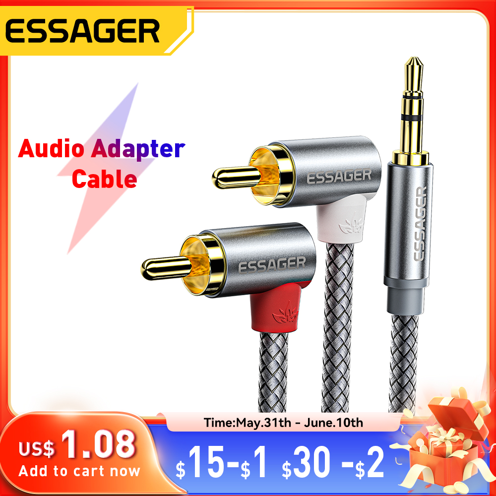 Essager 90 ° Angle RCA Audio S - Home Cinema Unit 评论和价格