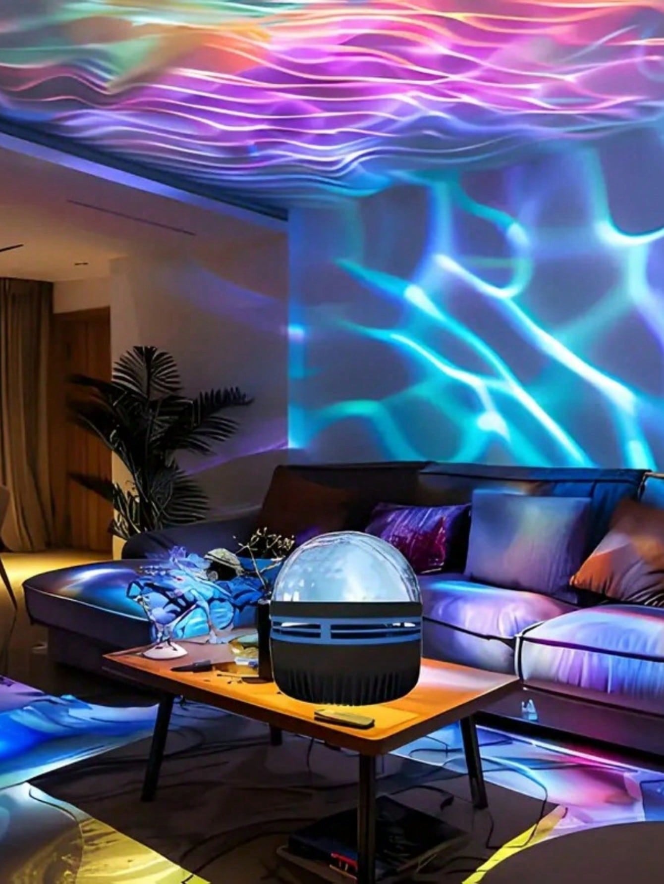 1pc LED Northern Lights Aurora - Home Cinema Galaxy 评论和价格