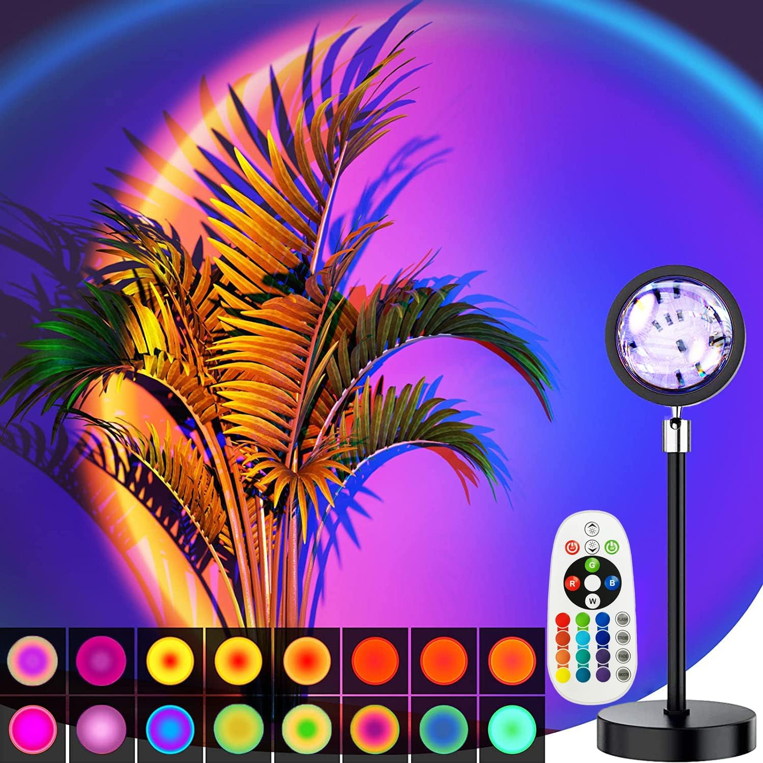 Smart Bluetooth USB Sunset Pro - Home Cinema Led Projector 评论和价格