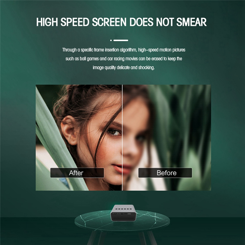 Portable Mini Projector Home T - Home Cinema Media Player 评论和价格