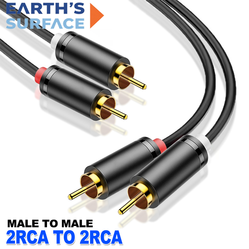 Dual RCA Cable HIFI Stereo 2 R - Home Cinema Pc 评论和价格