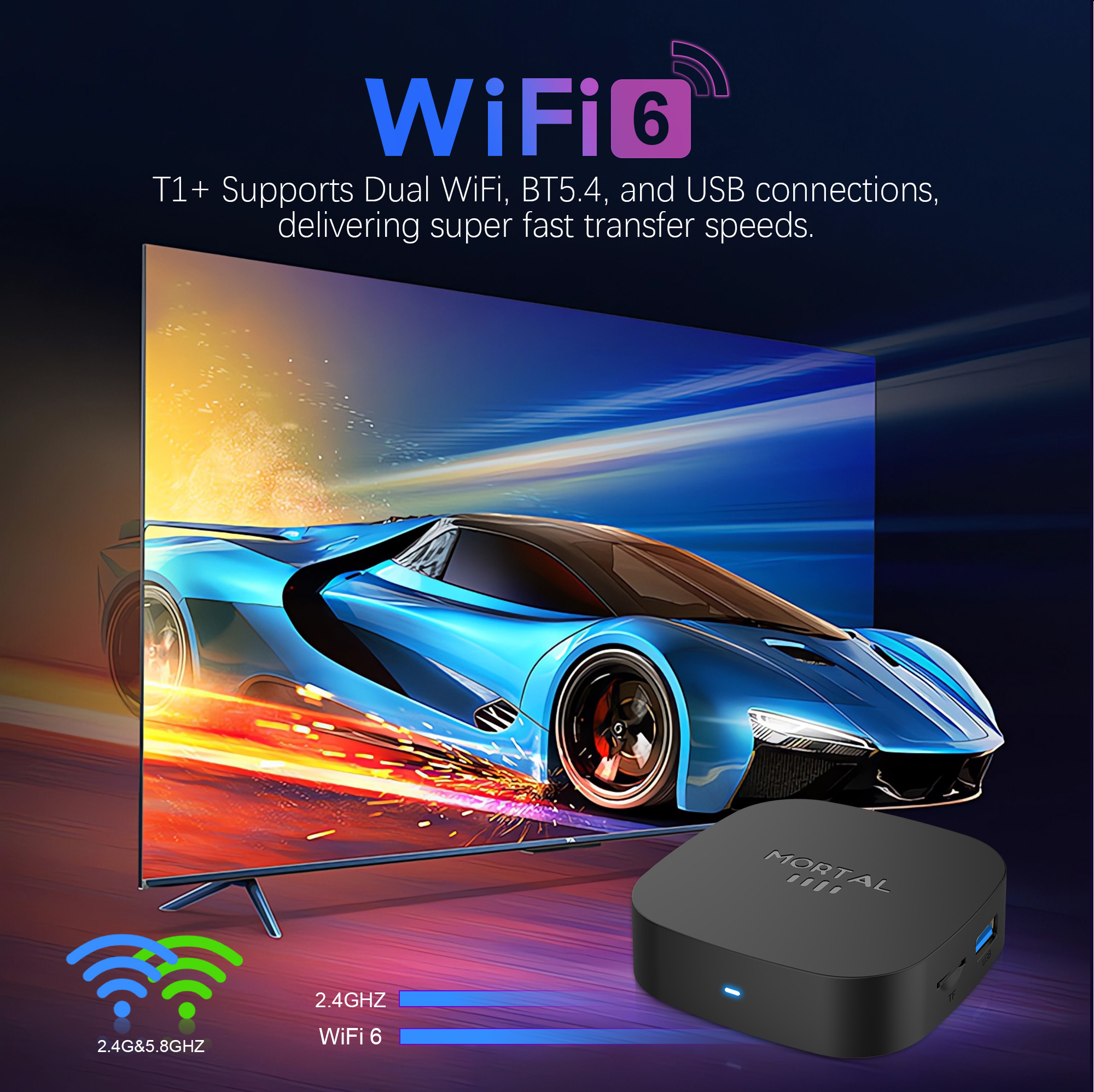 2025 New T1+ 8K HD TV Box Andr - Home Cinema Media Player 评论和价格