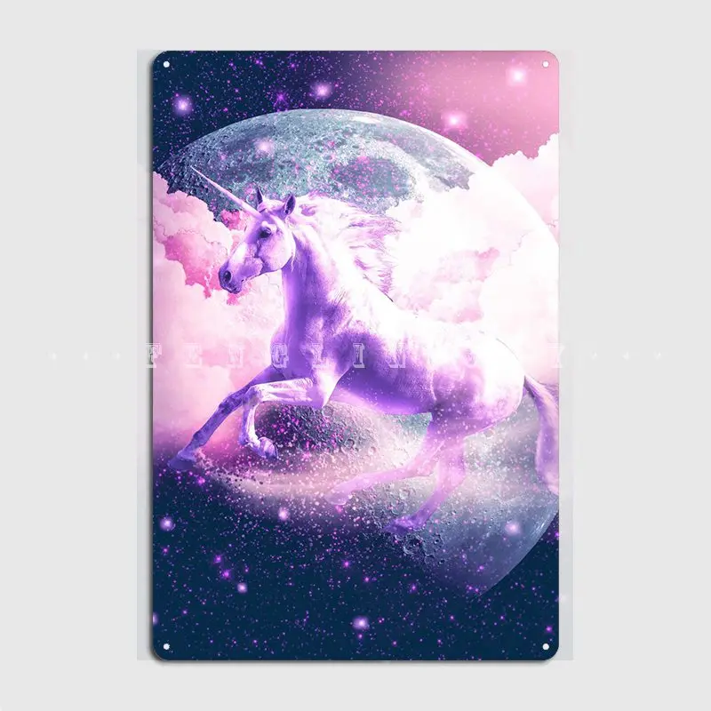Space Galaxy Unicorn Metal Pla - Home Cinema Galaxy 评论和价格