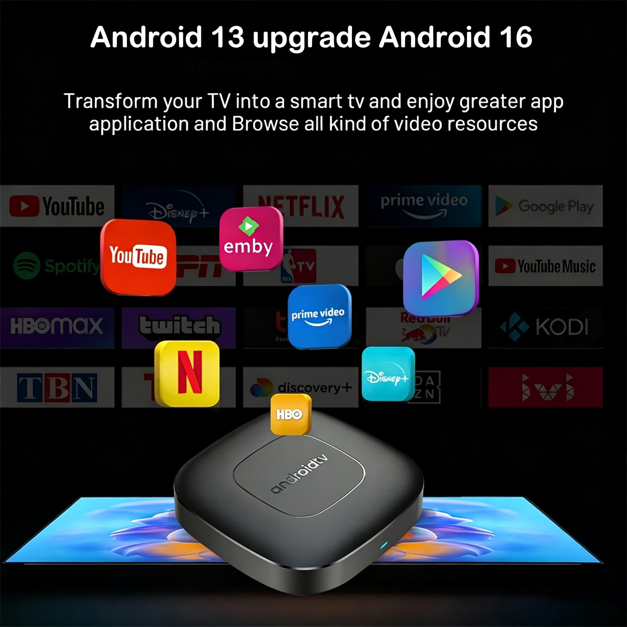 Android TV 16 Smart TV Box All - Home Cinema Media Player 评论和价格