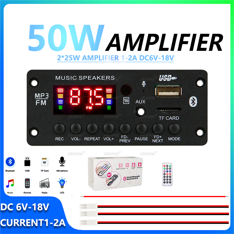 2*25W Bluetooth Amplifier Kit  - Home Cinema Pc 评论和价格