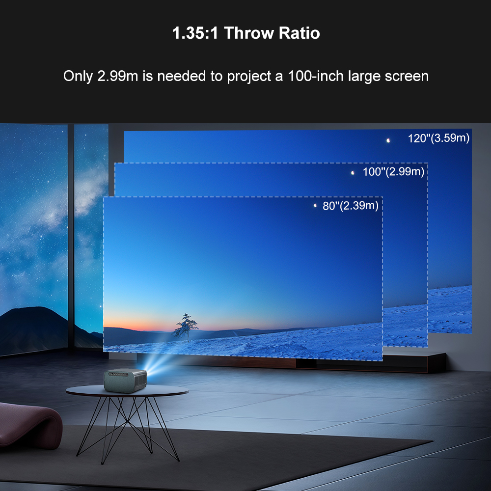 Lenovo X3 4K Projector HDR 10  - Home Cinema Led Projector 评论和价格
