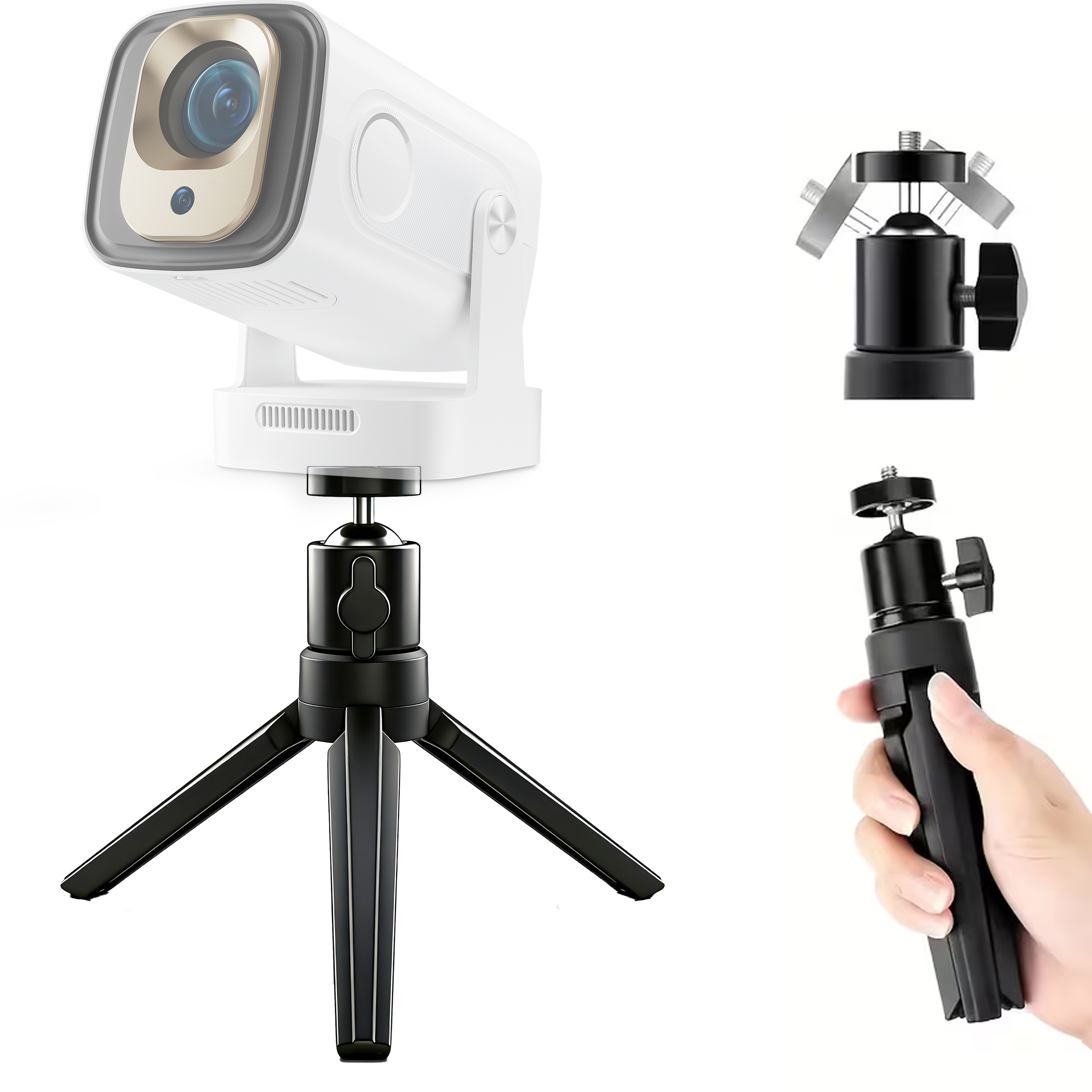 Mini Projector Tripod 360° Rot - Projector Tripod Stand 评论和价格