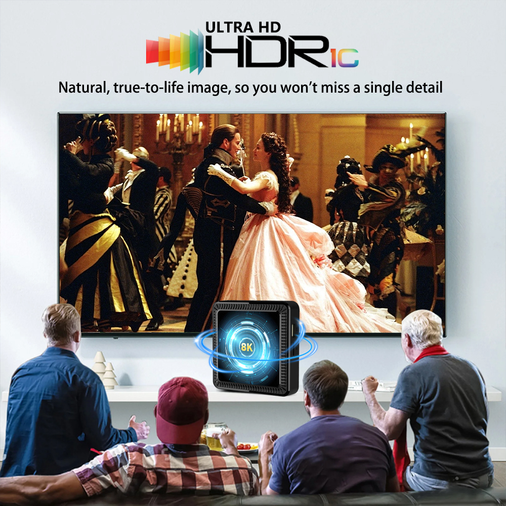 Android 16 TV Box Q19 8K Ultra - Home Cinema Media Player 评论和价格