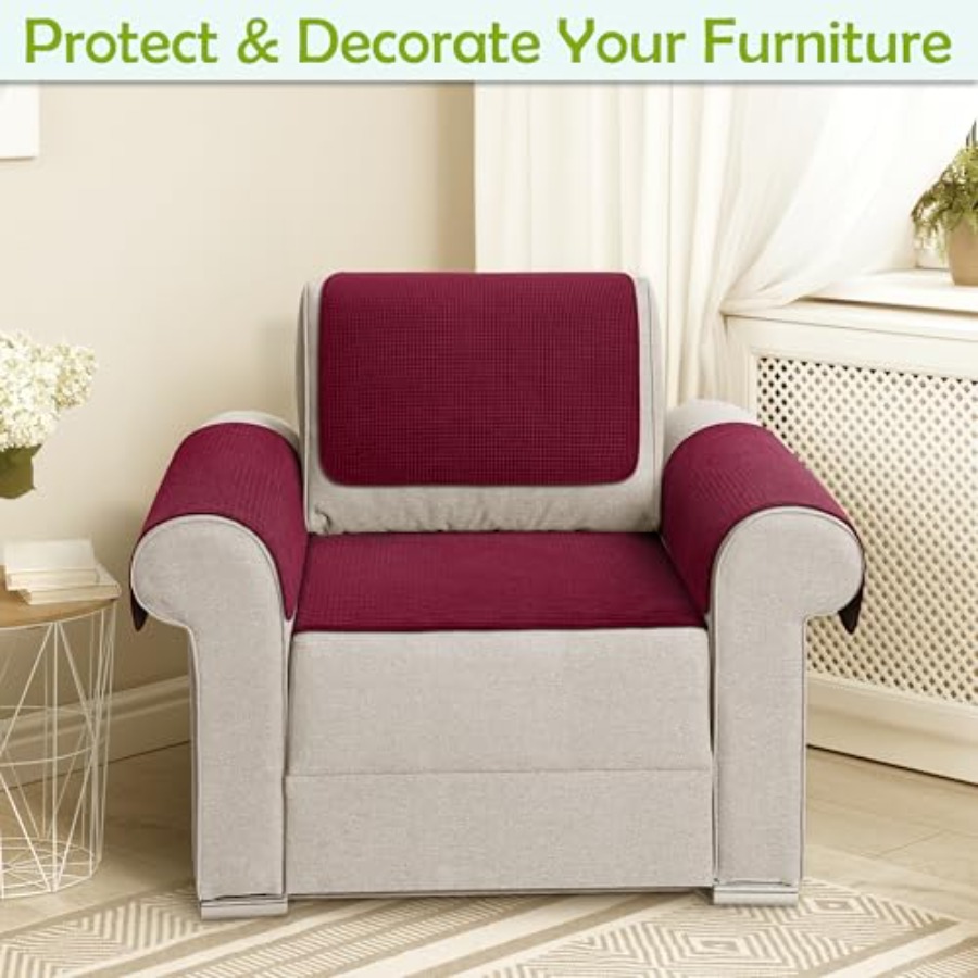 Couch Arm Covers, Sofa Arm Cov - Recliner Sofa Cover 评论和价格