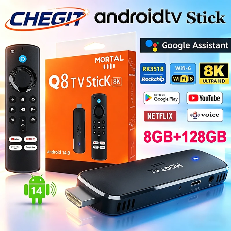 2026 8K Ultra HD TV Stick Dual - Home Cinema Media Player 评论和价格