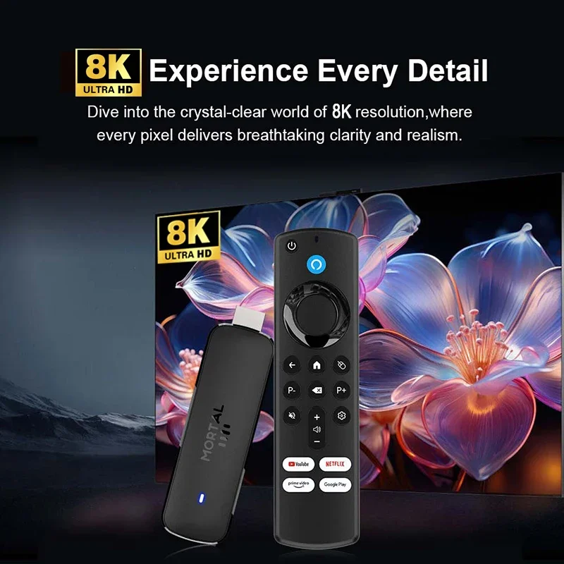 2026 8K Ultra HD TV Stick Dual - Home Cinema Media Player 评论和价格