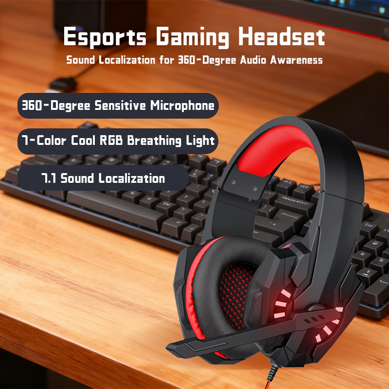 A7 Headphones Wired Gaming Hea - Home Cinema Pc 评论和价格