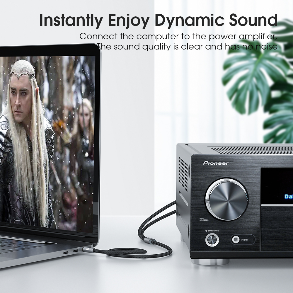 Essager RCA Audio Cable Stereo - Home Cinema Pc 评论和价格