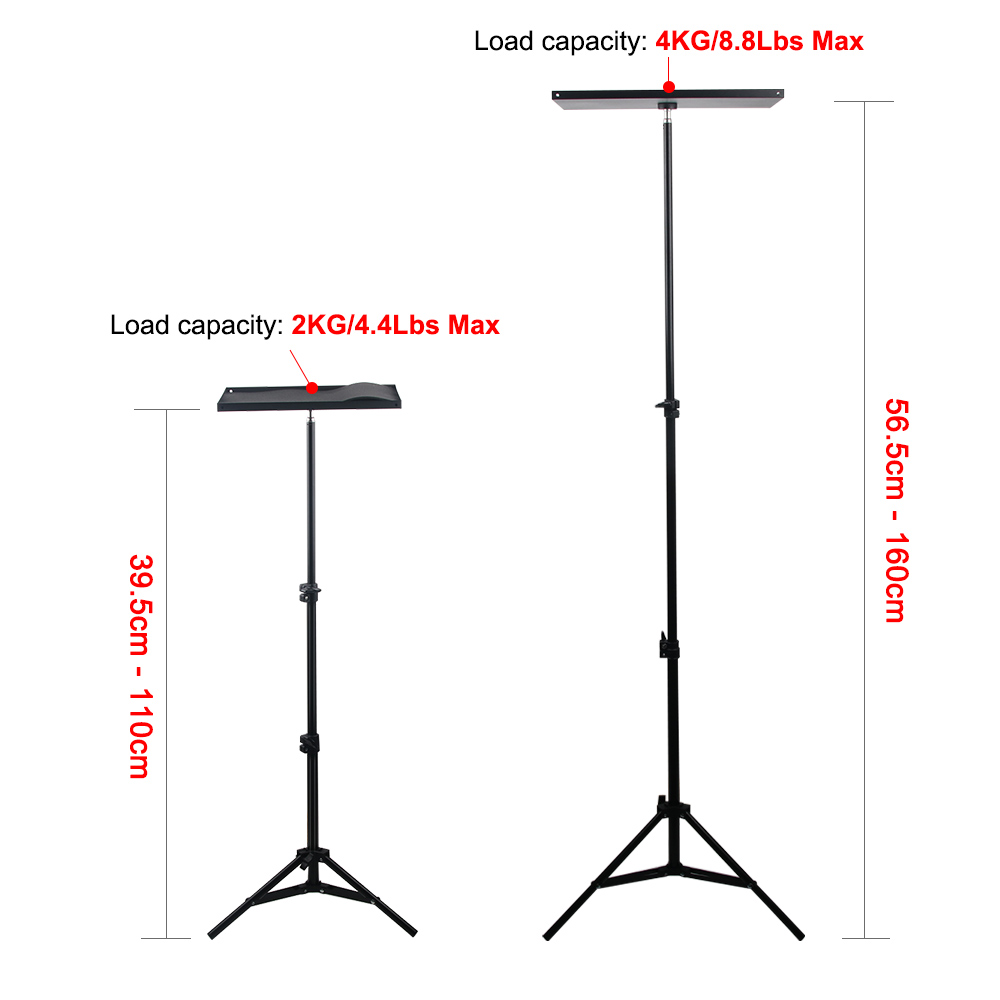 110cm 160cm Adjustable Univers - Projector Tripod Stand 评论和价格