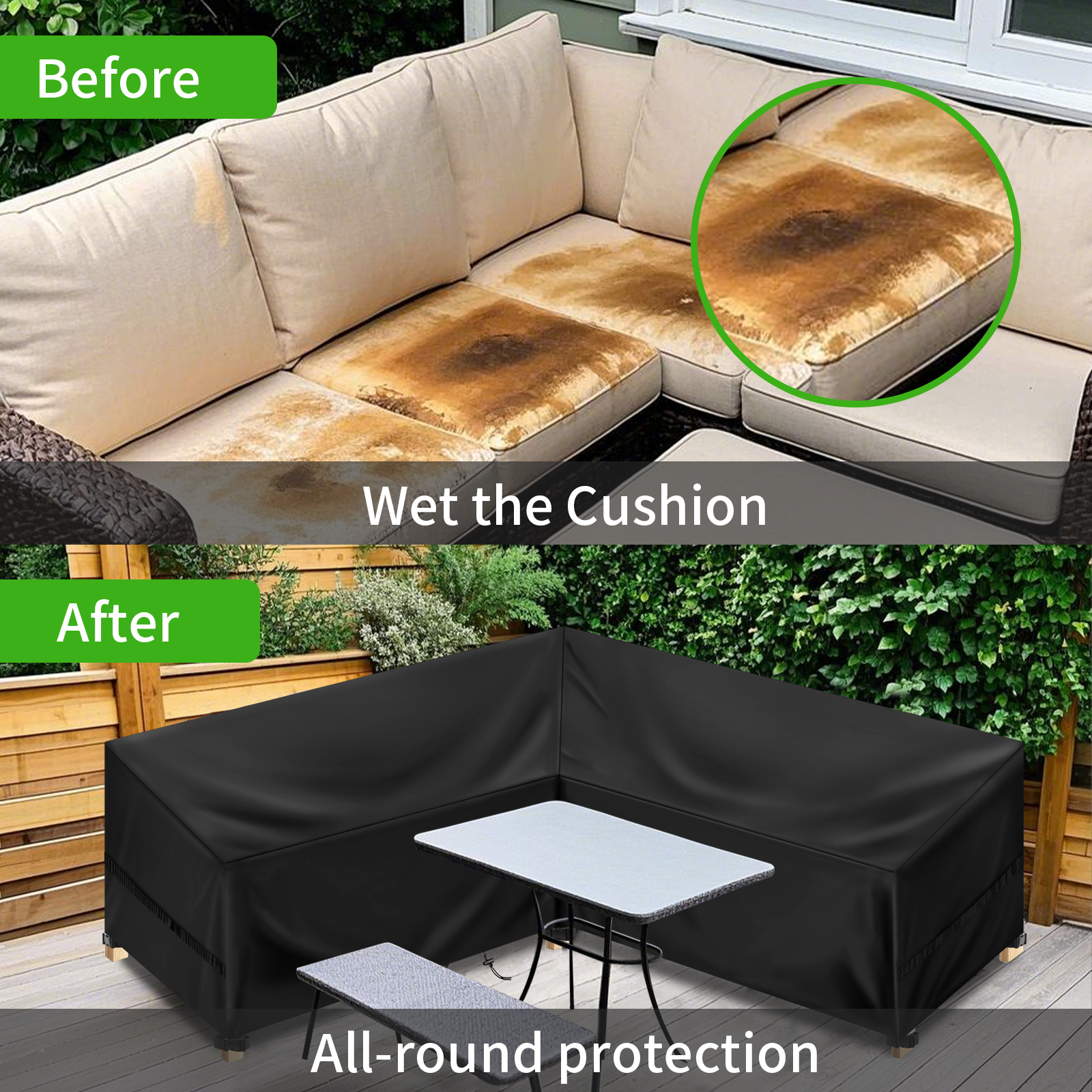 Waterproof Garden Furniture Co - Recliner Sofa Cover 评论和价格