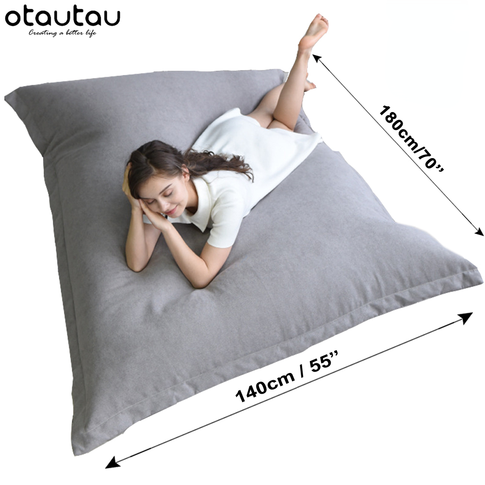 OTAUTAU 6ft Giant Rectangle So - Recliner Sofa Cover 评论和价格