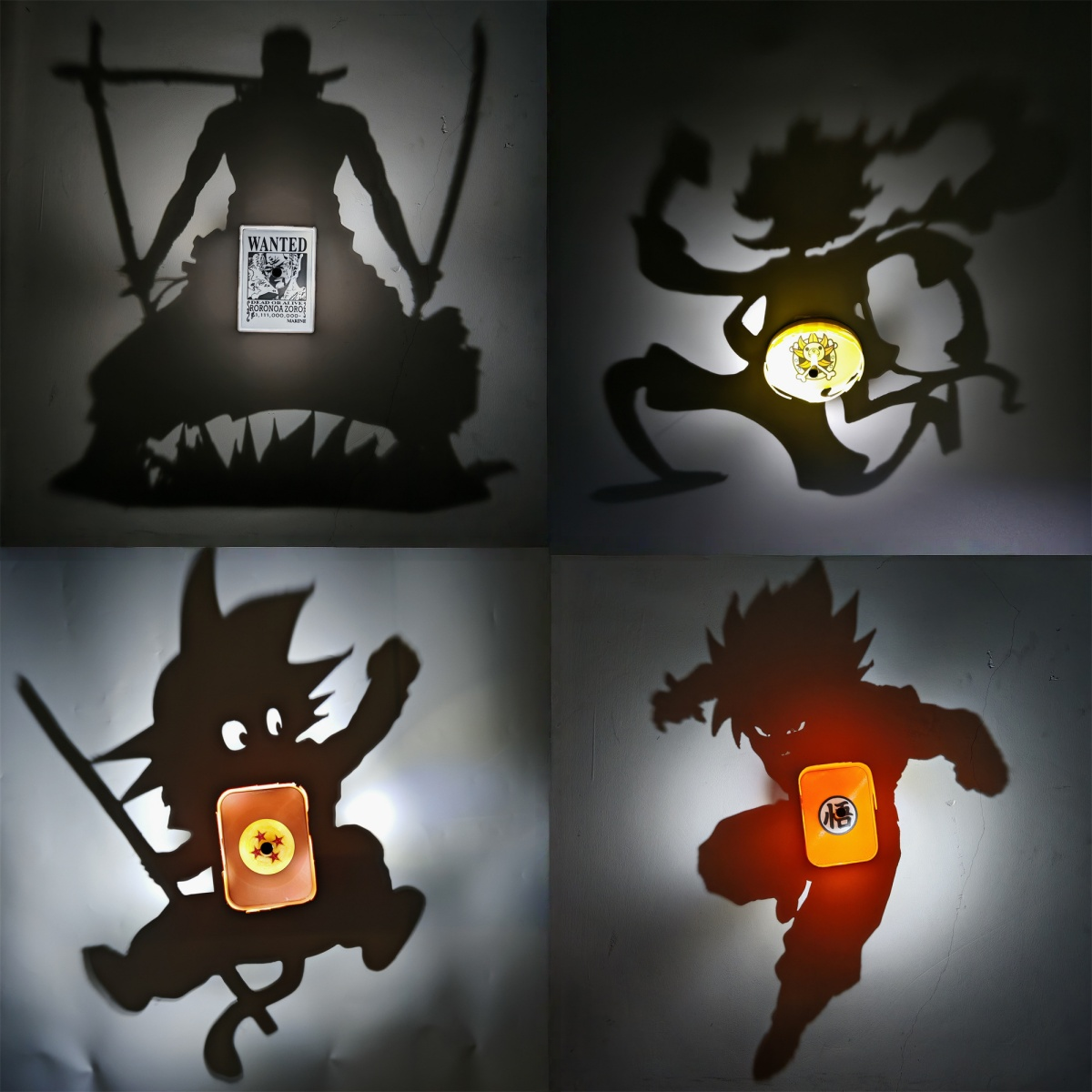 One Piece Luffy Zoro Shadow Li - Home Cinema Led Projector 评论和价格