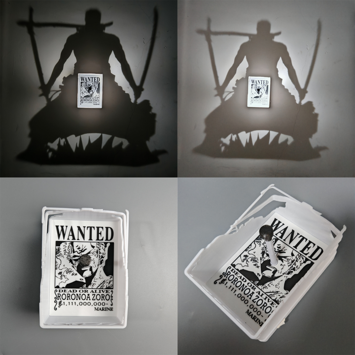 One Piece Luffy Zoro Shadow Li - Home Cinema Led Projector 评论和价格