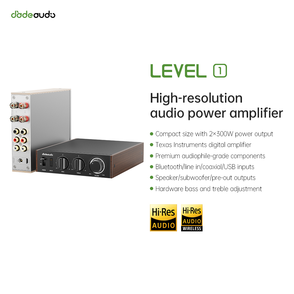 JadeAudio Level 1 Desktop HiFi - Home Cinema Unit 评论和价格