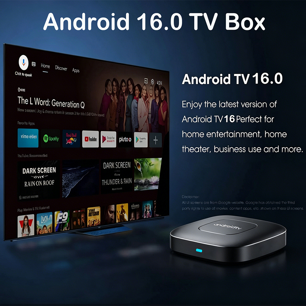 T1 Android 16 TV Box Smart Hom - Home Cinema Media Player 评论和价格