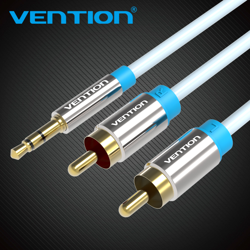Vention RCA Cable 3.5 to 2rca  - Home Cinema Pc 评论和价格